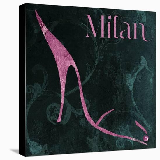 Milan Shoes-Mindy Sommers-Stretched Canvas