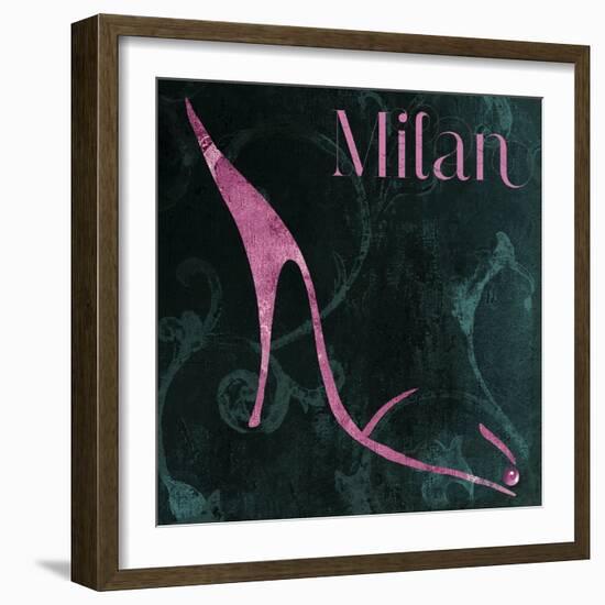 Milan Shoes-Mindy Sommers-Framed Premium Giclee Print