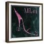 Milan Shoes-Mindy Sommers-Framed Premium Giclee Print