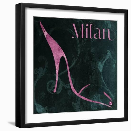 Milan Shoes-Mindy Sommers-Framed Premium Giclee Print