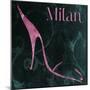 Milan Shoes-Mindy Sommers-Mounted Premium Giclee Print