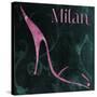 Milan Shoes-Mindy Sommers-Stretched Canvas