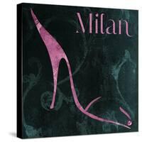 Milan Shoes-Mindy Sommers-Stretched Canvas