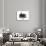Milan Skyline Brush Stroke - Black II-NaxArt-Art Print displayed on a wall