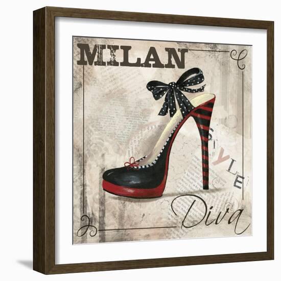 Milan Style-Fiona Stokes-Gilbert-Framed Giclee Print