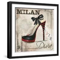 Milan Style-Fiona Stokes-Gilbert-Framed Giclee Print