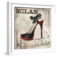 Milan Style-Fiona Stokes-Gilbert-Framed Giclee Print