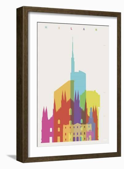 Milan-Yoni Alter-Framed Giclee Print