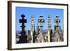 Milano New Skyline (Porta Nuova District) View from the Duomo.-Stefano Amantini-Framed Photographic Print