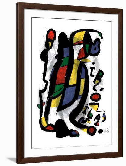 Milano-Joan Miro-Framed Art Print