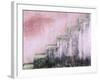 Mildew on Pink Stairs-Paul Souders-Framed Photographic Print