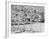 Mildred 'Babe' Didrikson, Running the 80-Meter Hurdles, at the 1932 Olympics-null-Framed Photo