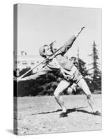 Mildred 'Babe' Didrikson, Winding Up for Javelin Toss at the 1932 Olympics-null-Stretched Canvas