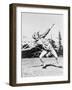 Mildred 'Babe' Didrikson, Winding Up for Javelin Toss at the 1932 Olympics-null-Framed Photo