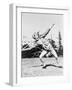 Mildred 'Babe' Didrikson, Winding Up for Javelin Toss at the 1932 Olympics-null-Framed Photo