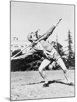 Mildred 'Babe' Didrikson, Winding Up for Javelin Toss at the 1932 Olympics-null-Mounted Photo