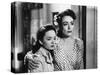 MILDRED PIERCE, 1945 directed by MICHAEL CURTIZ Ann Blyth and Joan Crawford (b/w photo)-null-Stretched Canvas