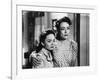 MILDRED PIERCE, 1945 directed by MICHAEL CURTIZ Ann Blyth and Joan Crawford (b/w photo)-null-Framed Photo