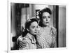 MILDRED PIERCE, 1945 directed by MICHAEL CURTIZ Ann Blyth and Joan Crawford (b/w photo)-null-Framed Photo