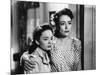 MILDRED PIERCE, 1945 directed by MICHAEL CURTIZ Ann Blyth and Joan Crawford (b/w photo)-null-Mounted Photo