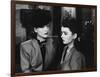 MILDRED PIERCE, 1945 directed by MICHAEL CURTIZ Joan Crawford and Ann Blyth (b/w photo)-null-Framed Photo