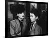 MILDRED PIERCE, 1945 directed by MICHAEL CURTIZ Joan Crawford and Ann Blyth (b/w photo)-null-Framed Photo