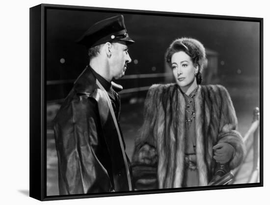 MILDRED PIERCE, 1945 directed by MICHAEL CURTIZ Joan Crawford (b/w photo)-null-Framed Stretched Canvas