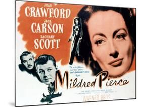 Mildred Pierce, 1945, Directed by Michael Curtiz-null-Mounted Giclee Print