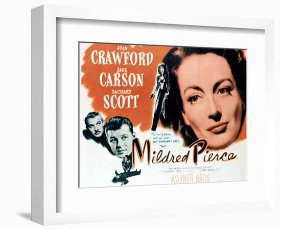 Mildred Pierce, 1945, Directed by Michael Curtiz-null-Framed Giclee Print