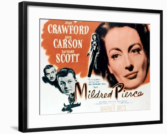 Mildred Pierce, 1945, Directed by Michael Curtiz-null-Framed Giclee Print