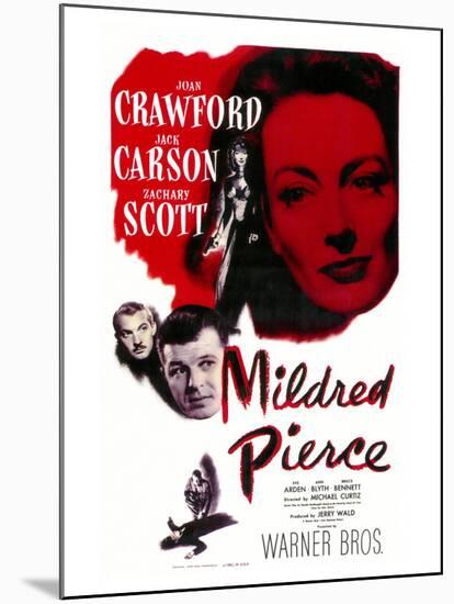 Mildred Pierce, 1945-null-Mounted Art Print