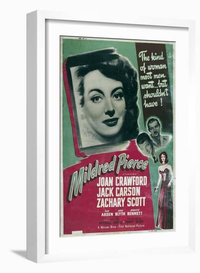 Mildred Pierce, 1945-null-Framed Art Print