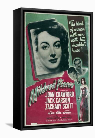 Mildred Pierce, 1945-null-Framed Stretched Canvas