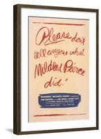 Mildred Pierce, 1945-null-Framed Art Print