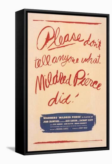 Mildred Pierce, 1945-null-Framed Stretched Canvas