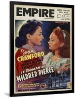 Mildred Pierce, Belgian Movie Poster, 1945-null-Framed Art Print