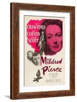 Mildred Pierce, Joan Crawford, Zachary Scott, Jack Carson, 1945-null-Framed Art Print