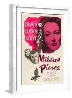 Mildred Pierce, Joan Crawford, Zachary Scott, Jack Carson, 1945-null-Framed Art Print