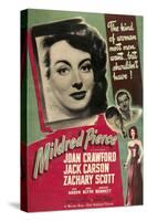 Mildred Pierce, Joan Crawford, Zachary Scott, Jack Carson, 1945-null-Stretched Canvas