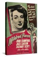 Mildred Pierce, Joan Crawford, Zachary Scott, Jack Carson, 1945-null-Stretched Canvas