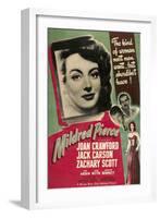 Mildred Pierce, Joan Crawford, Zachary Scott, Jack Carson, 1945-null-Framed Art Print