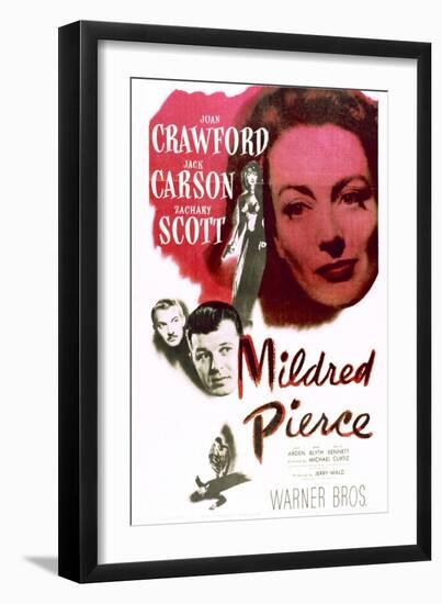 Mildred Pierce - Movie Poster Reproduction-null-Framed Photo