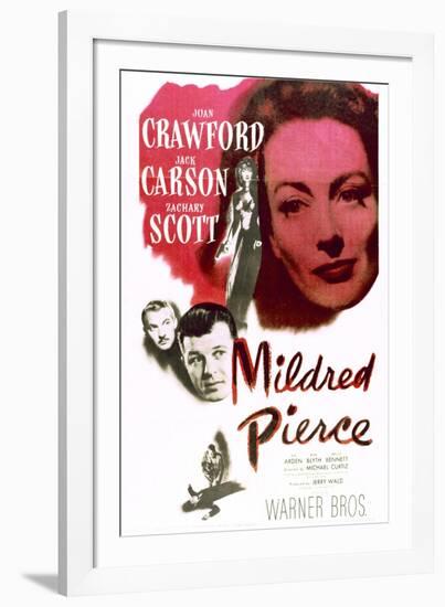 Mildred Pierce - Movie Poster Reproduction-null-Framed Photo