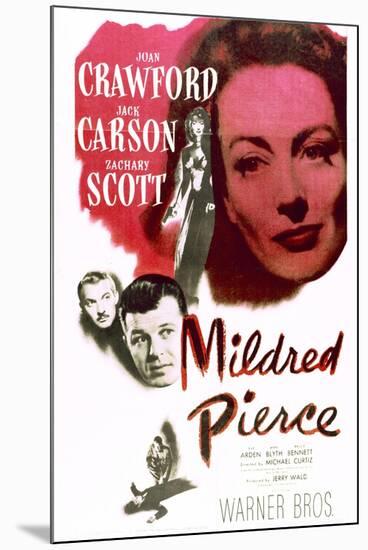 Mildred Pierce - Movie Poster Reproduction-null-Mounted Photo