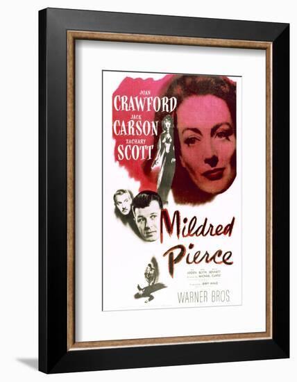 Mildred Pierce - Movie Poster Reproduction-null-Framed Photo