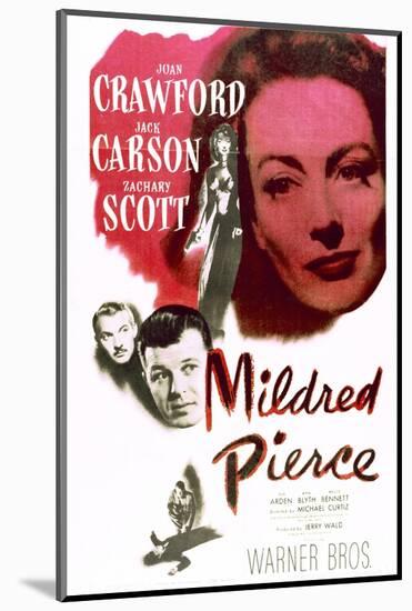 Mildred Pierce - Movie Poster Reproduction-null-Mounted Photo