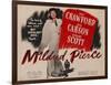 Mildred Pierce, UK Movie Poster, 1945-null-Framed Art Print