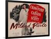 Mildred Pierce, UK Movie Poster, 1945-null-Framed Art Print