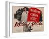 Mildred Pierce, UK Movie Poster, 1945-null-Framed Art Print
