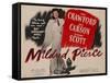 Mildred Pierce, UK Movie Poster, 1945-null-Framed Stretched Canvas